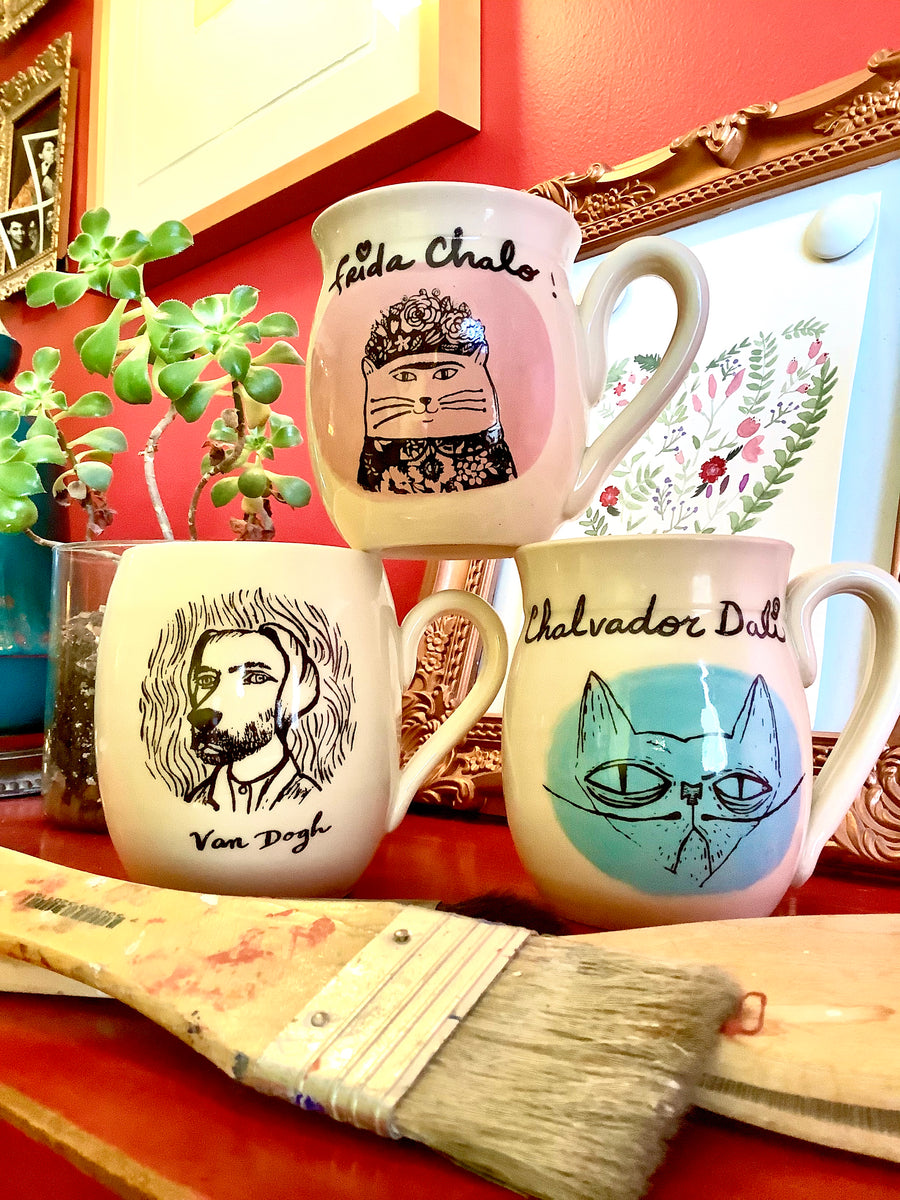 Mug à café for Sale avec l'œuvre « Prises d'escalade » de l'artiste OhJaye