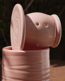 Beurrier breton rose avec texture spiralée