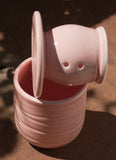 Beurrier breton rose avec texture spiralée