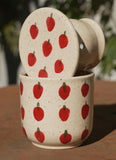 Beurrier breton avec fraises des champs