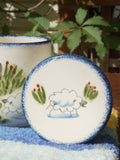 Beurrier breton avec moutons