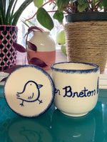 Beurrier breton petit oiseau bleu classique