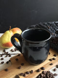 Porte-filtre à café en porcelaine noire collection Kuro Tōki  黒陶器.