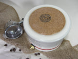 Boîte à marc de café knock box bas de laine