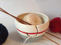 knitting bowl, Yarn Holder, perfect knitting gift