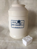 Jarre à savon pour lave-vaisselle ecologique. Dishwasher eco friendly soap jar.