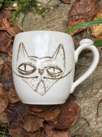 The grumpy cat mug. This cup is your cat lover gift. Made with high quality porcelain.