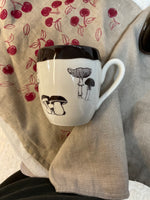 Tasse mug tournée à la main, collection champignons,prêt à livrer