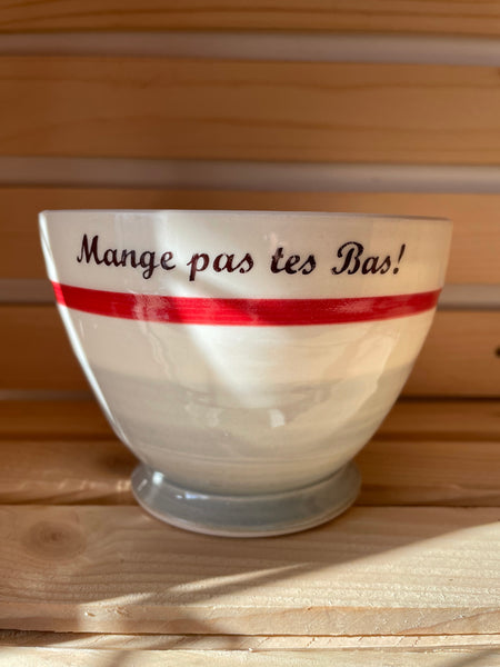 Beurrier breton en Porcelaine Tournée à la main à Montréal
